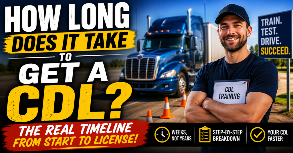 How Long Does It Take to Get a CDL?