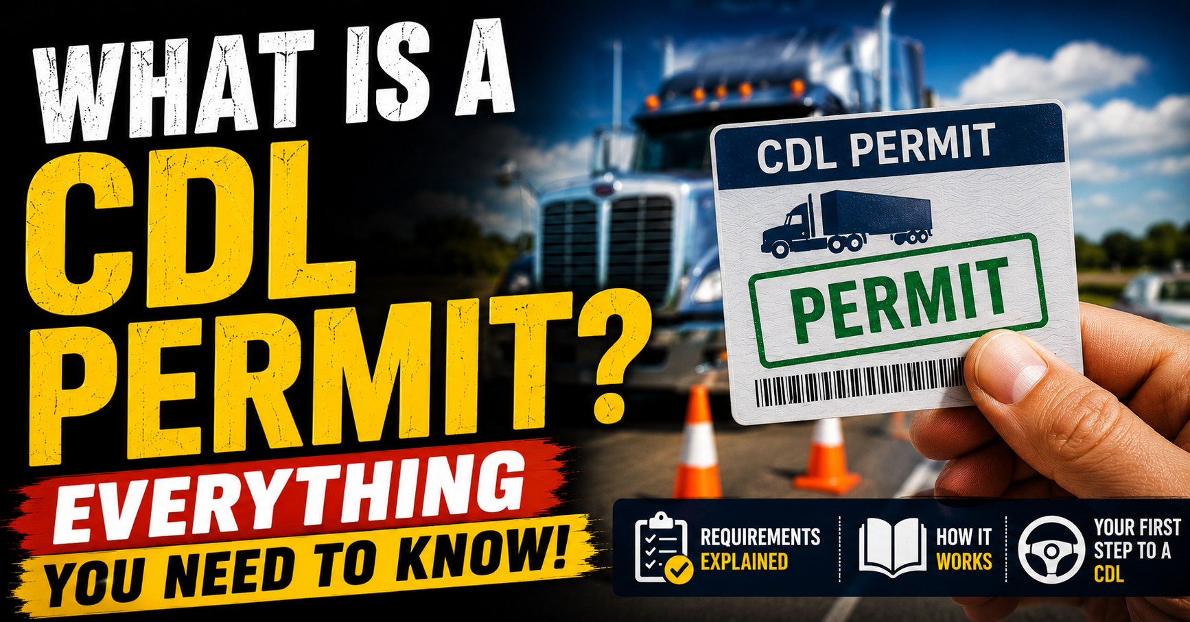 What Is a CDL Permit? Everything You Need to Know