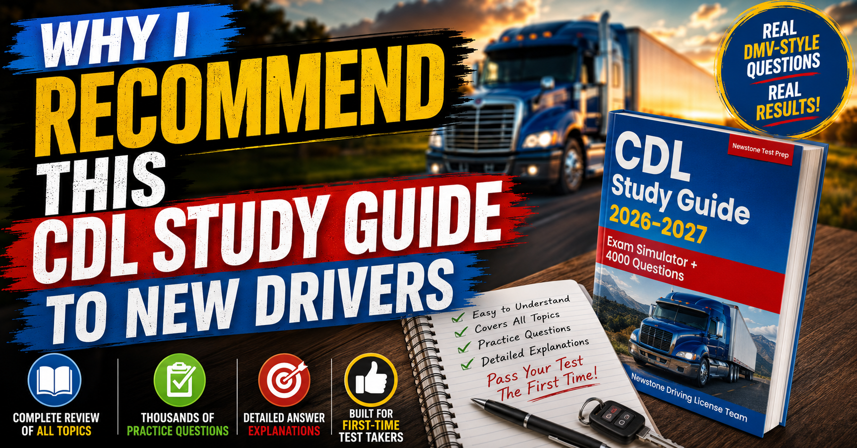 Why I Recommend This CDL Study Guide to New Drivers