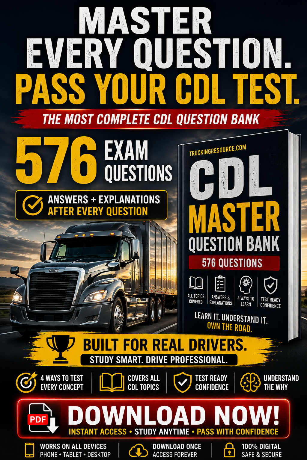 CDL Master Question Bank: PDF