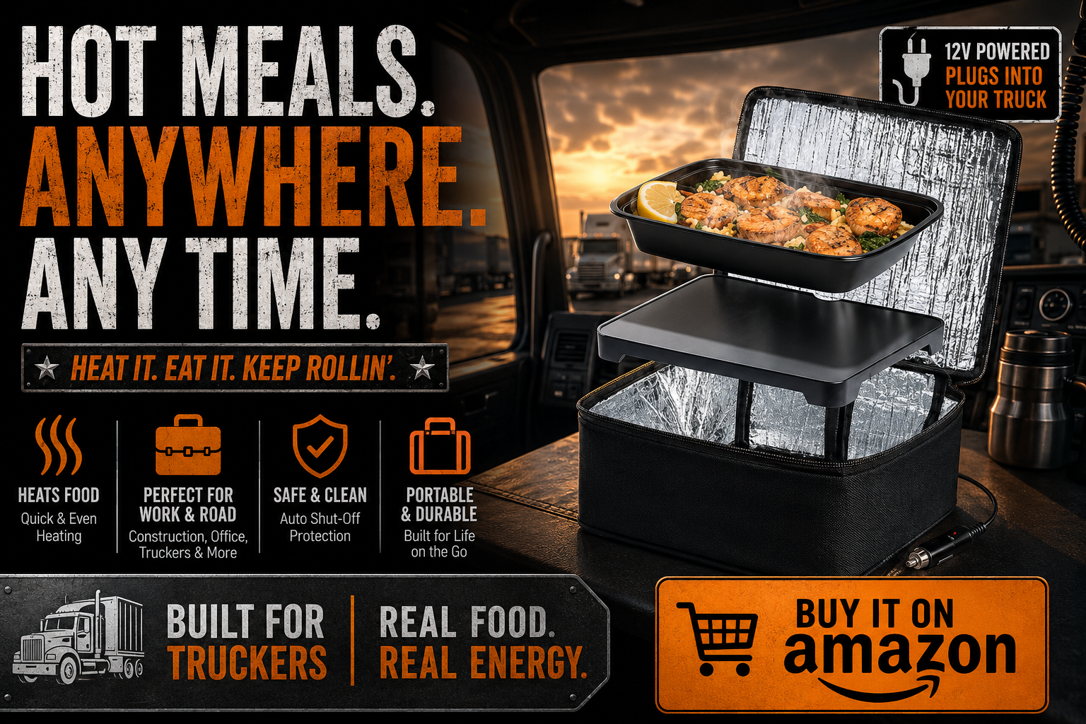 HOTLOGIC Mini Heated Lunch Box