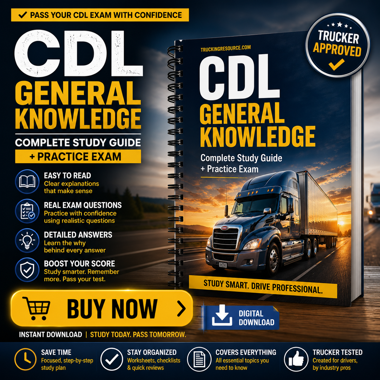 cdl study guide digital download pdf
