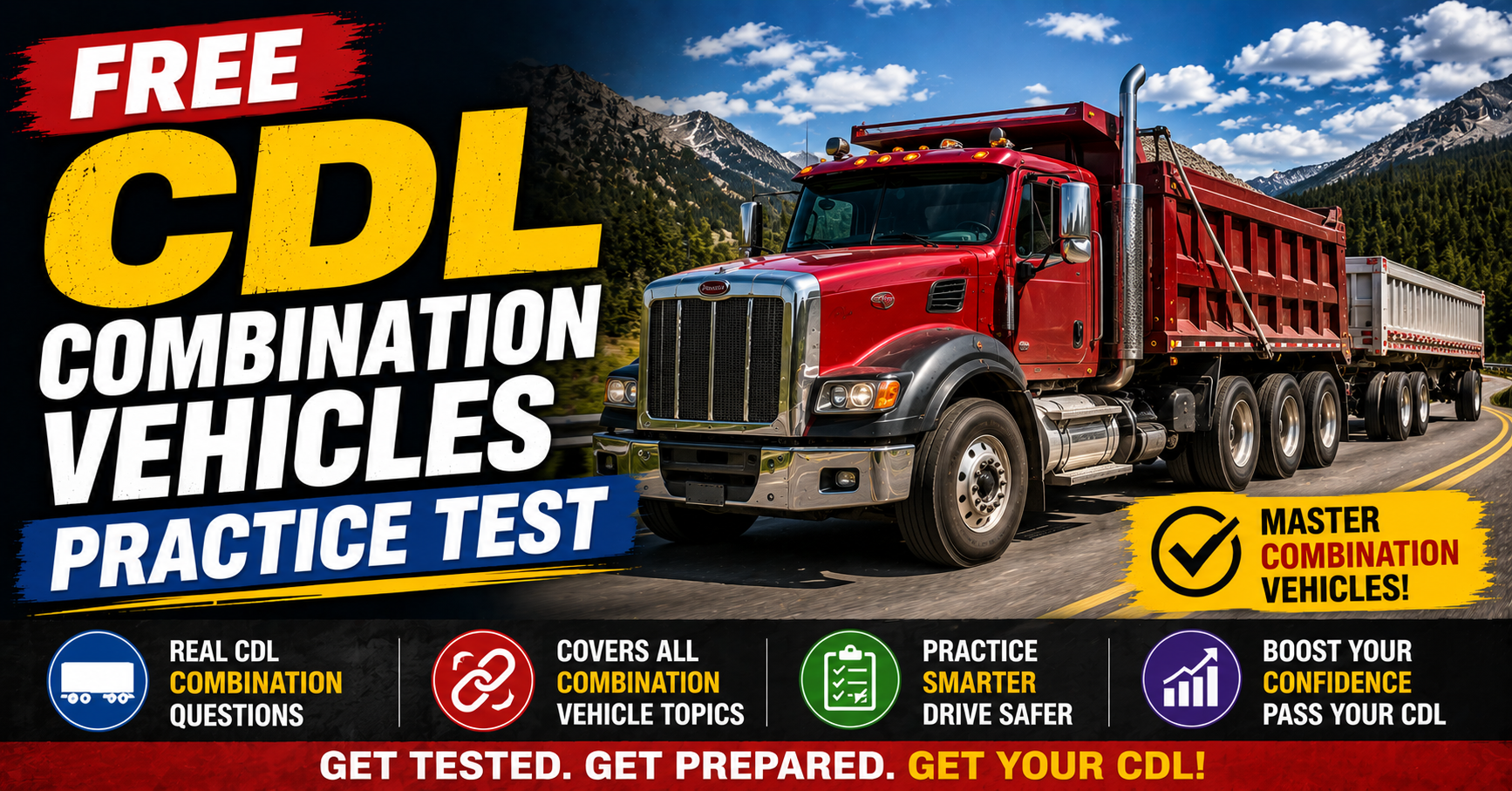Free CDL Combination Vehicles Practice Test