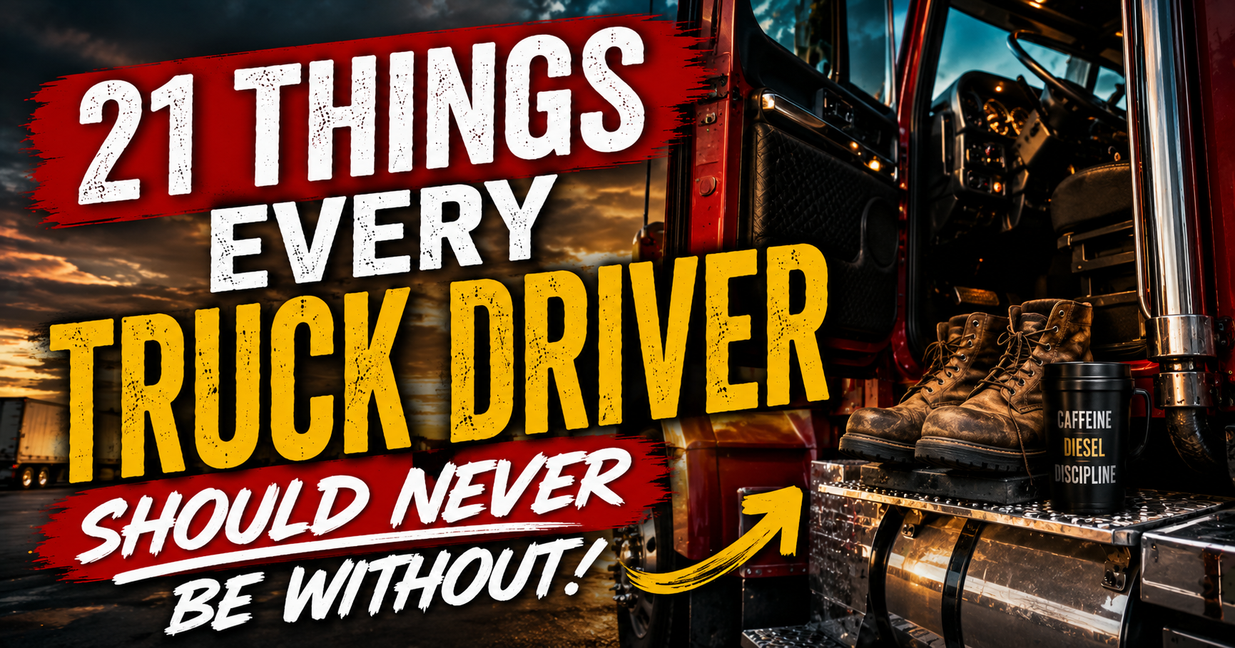 21 Things Every Truck Driver Should Keep in Their Truck
