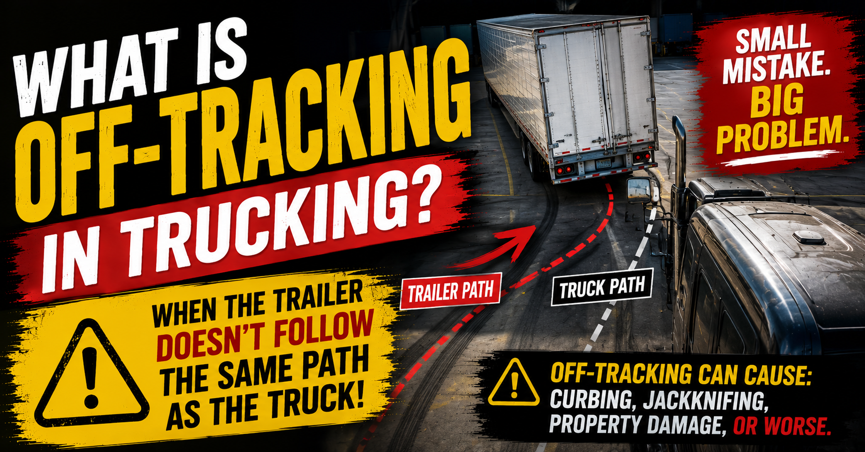What Is Off-Tracking in Trucking?