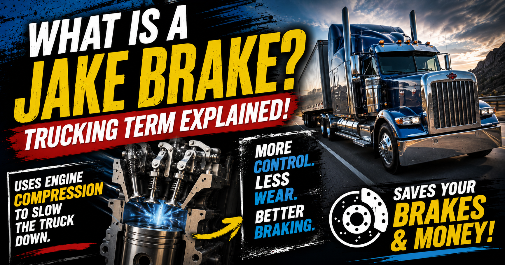 What Is a Jake Brake? Trucking Term Explained