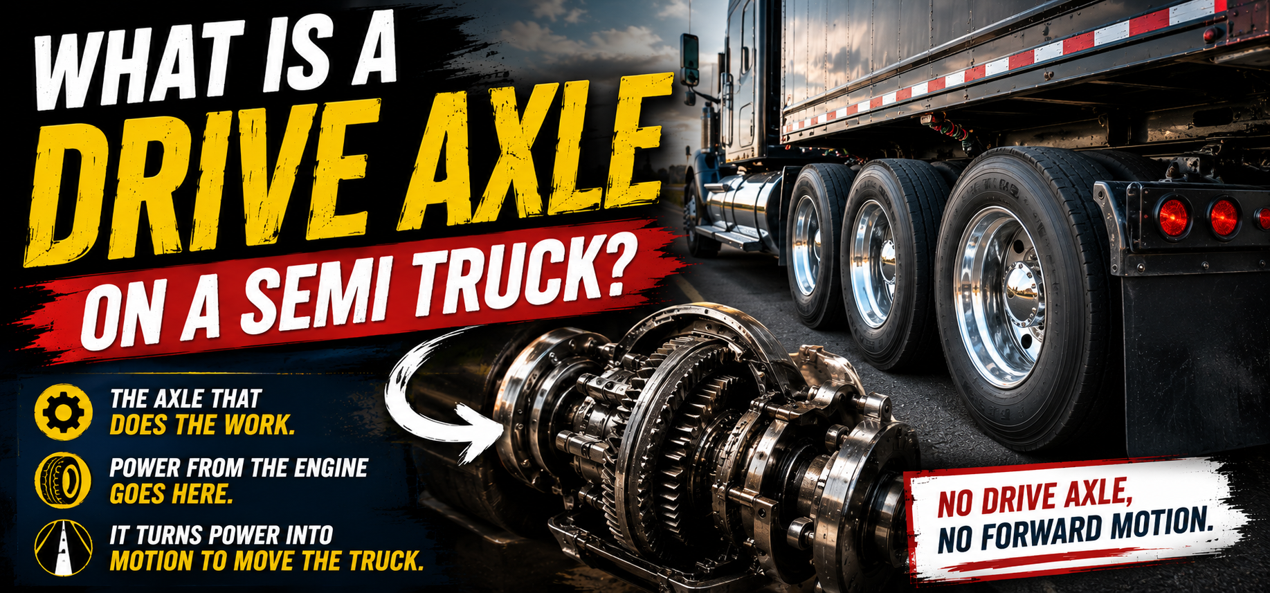What Is a Drive Axle on a Semi Truck?
