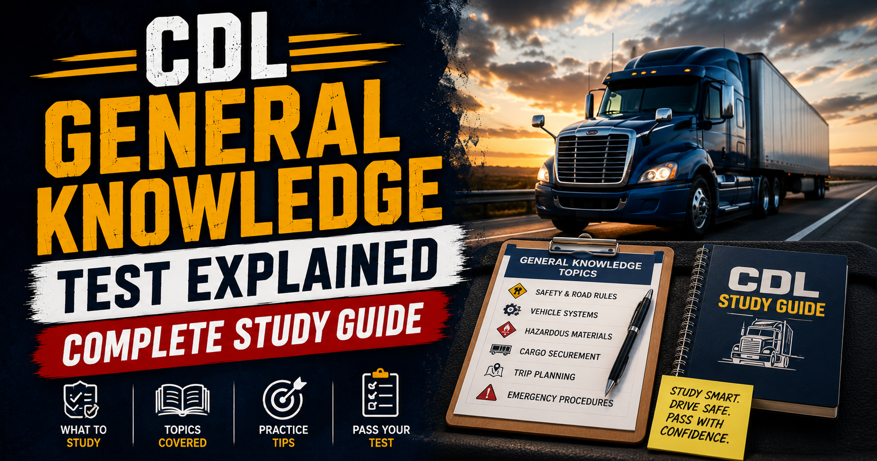 CDL General Knowledge Test Explained: Complete Study Guide