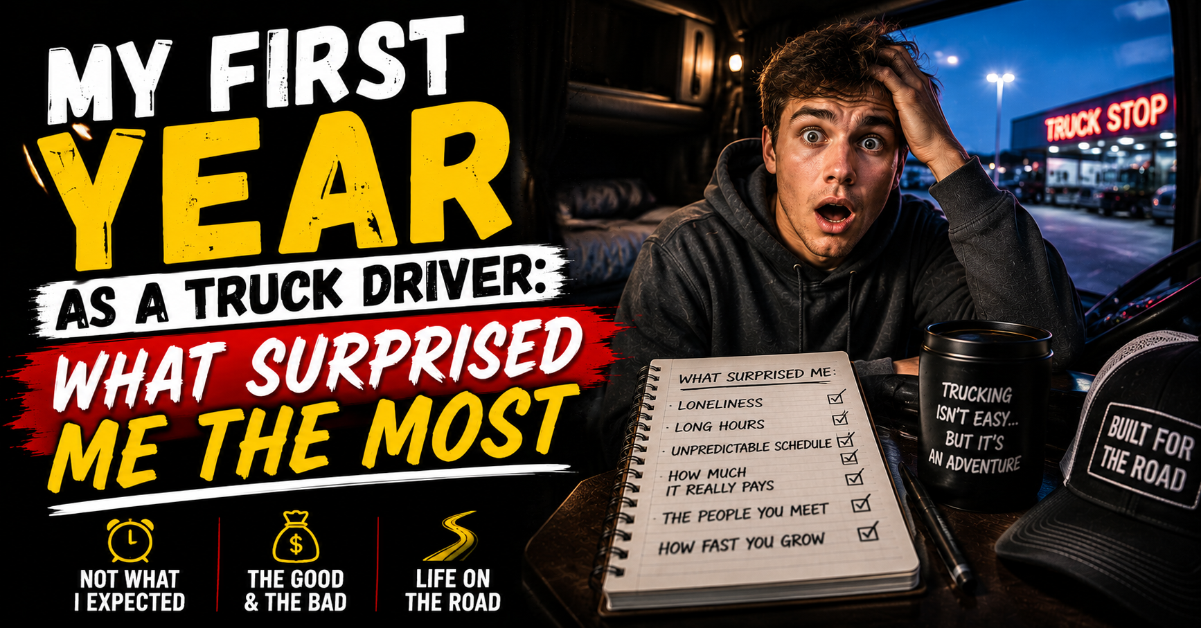 My First Year as a Truck Driver: What Surprised Me the Most