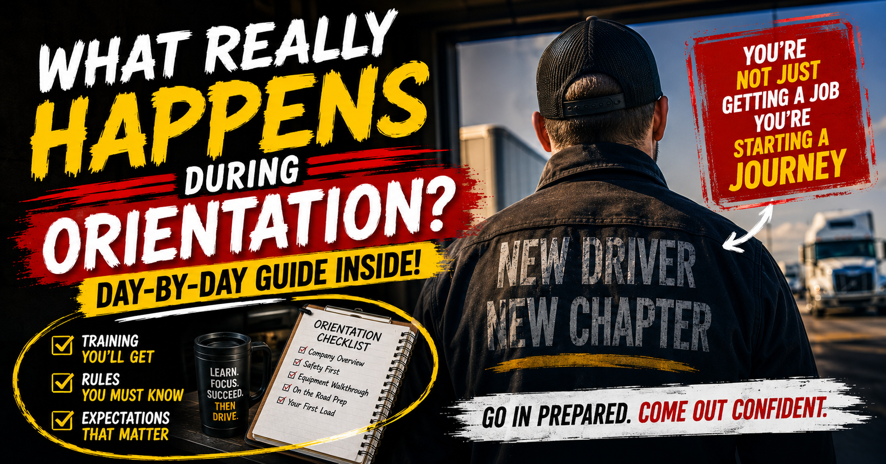 What Happens During Truck Driver Orientation? A Day-by-Day Guide