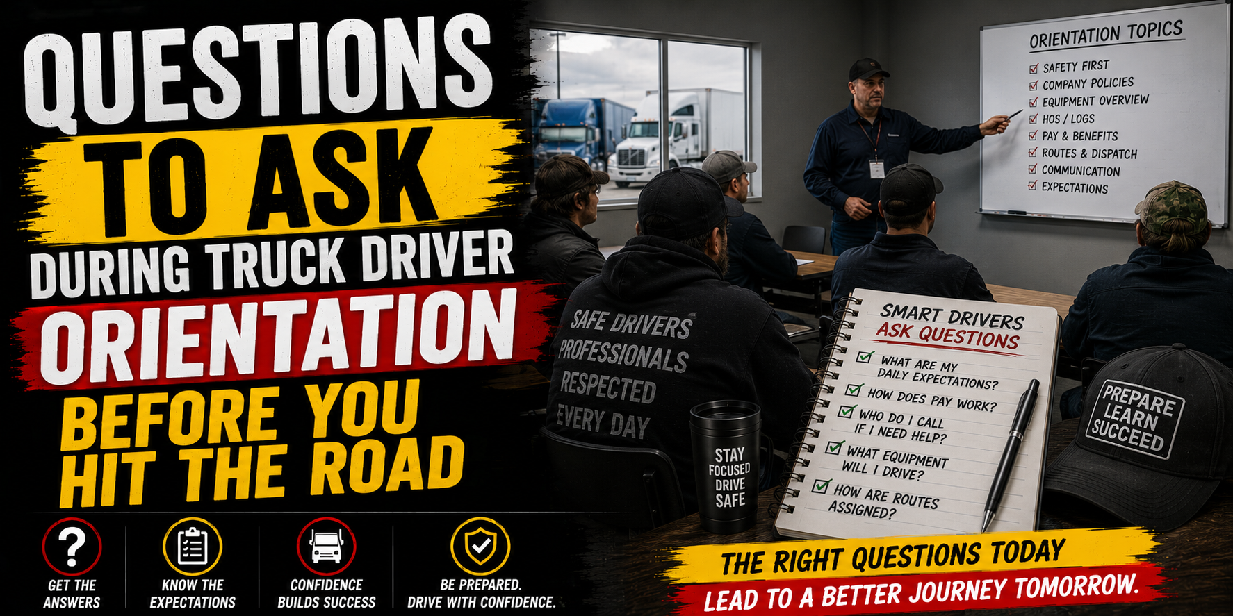 Questions to Ask During Truck Driver Orientation Before You Hit the Road