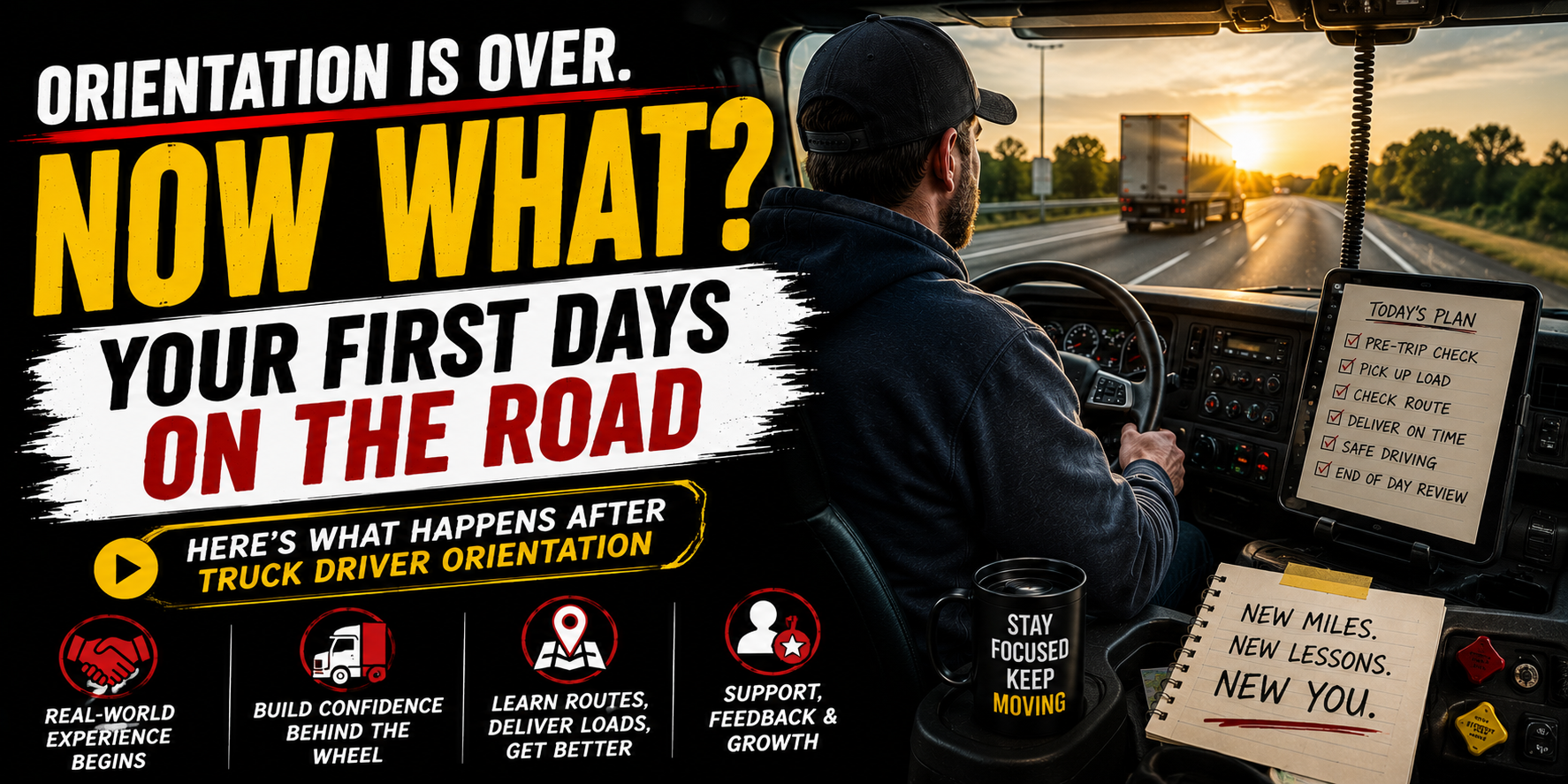 What Happens After Truck Driver Orientation?