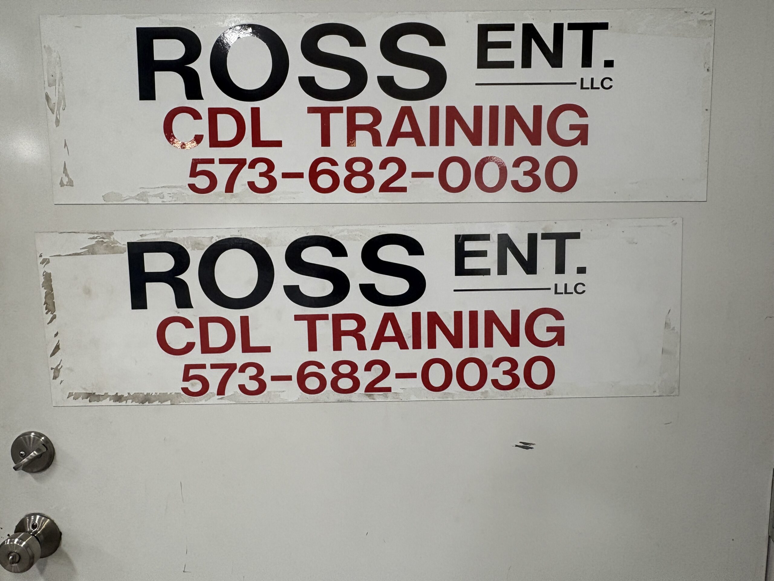 Ross trucking cdl training