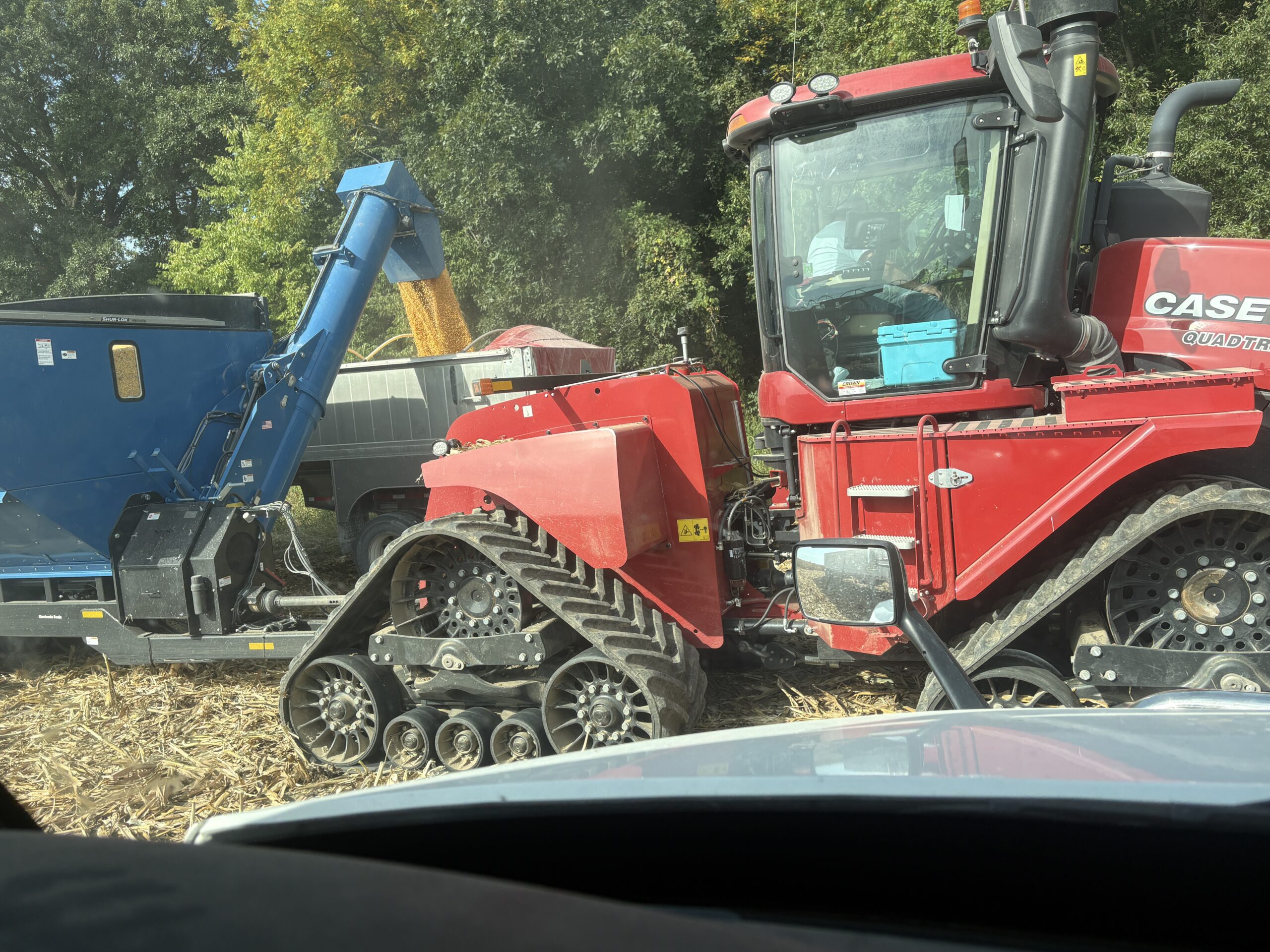 Grain hauler trailer