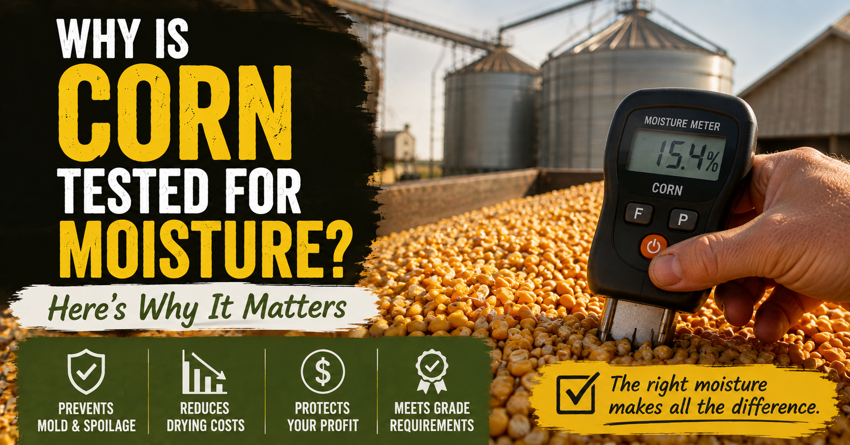 Why Is Corn Tested for Moisture? Here's Why It Matters