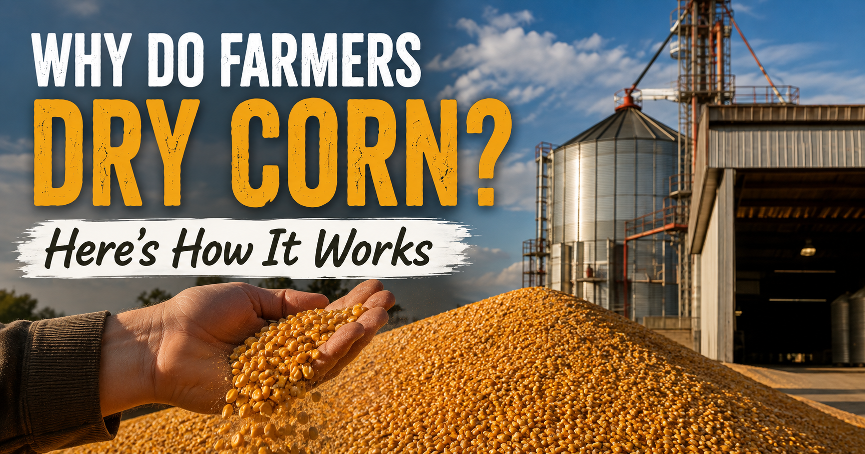 Why Do Farmers Dry Corn? Here’s How It Works