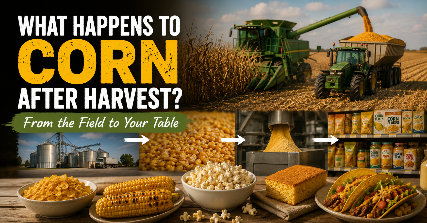 What Happens to Corn After Harvest? From the Field to Your Table