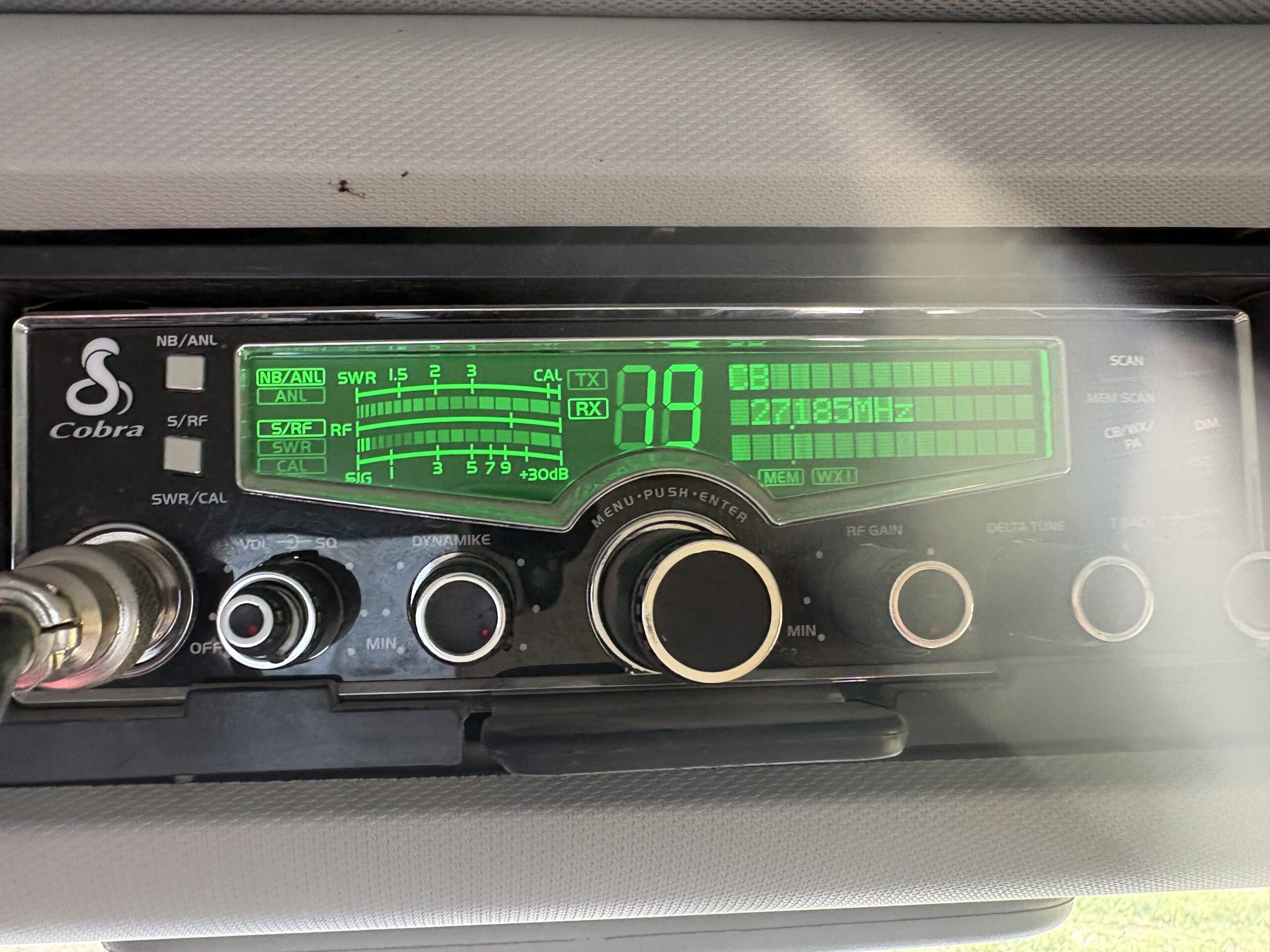 Cobra CB in my truck
