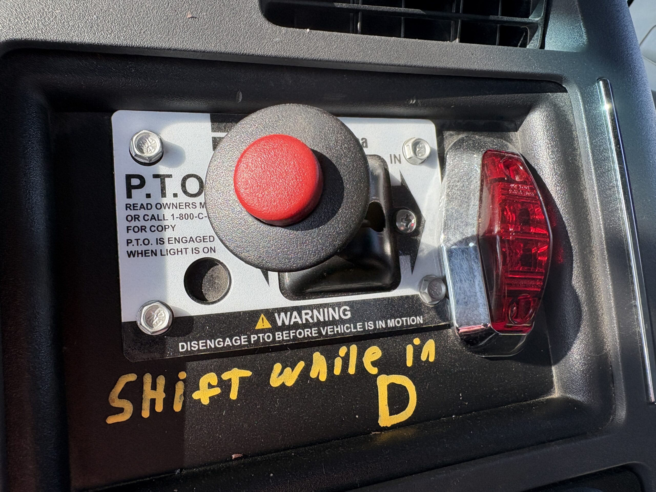 Kenworth semi PTO