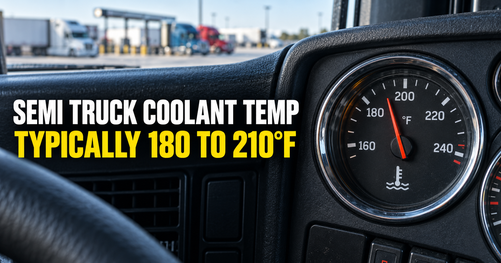 What Is Normal Coolant Temperature on a Semi Truck?