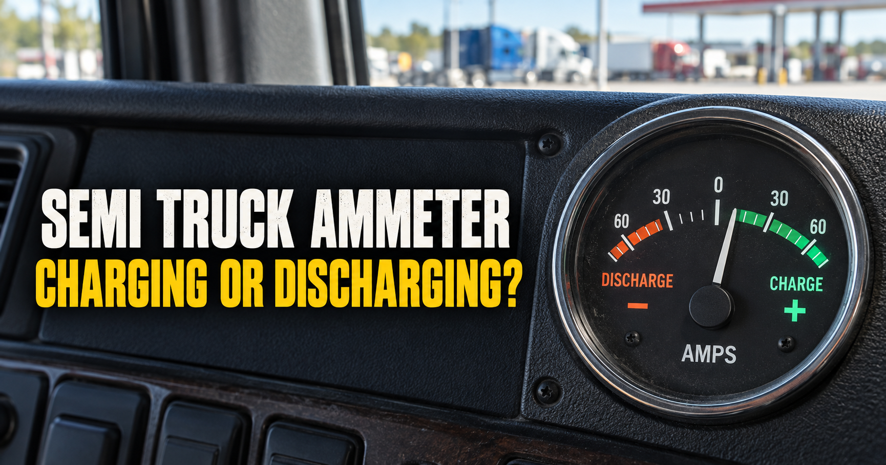 What Does the Ammeter Mean on a Semi Truck?