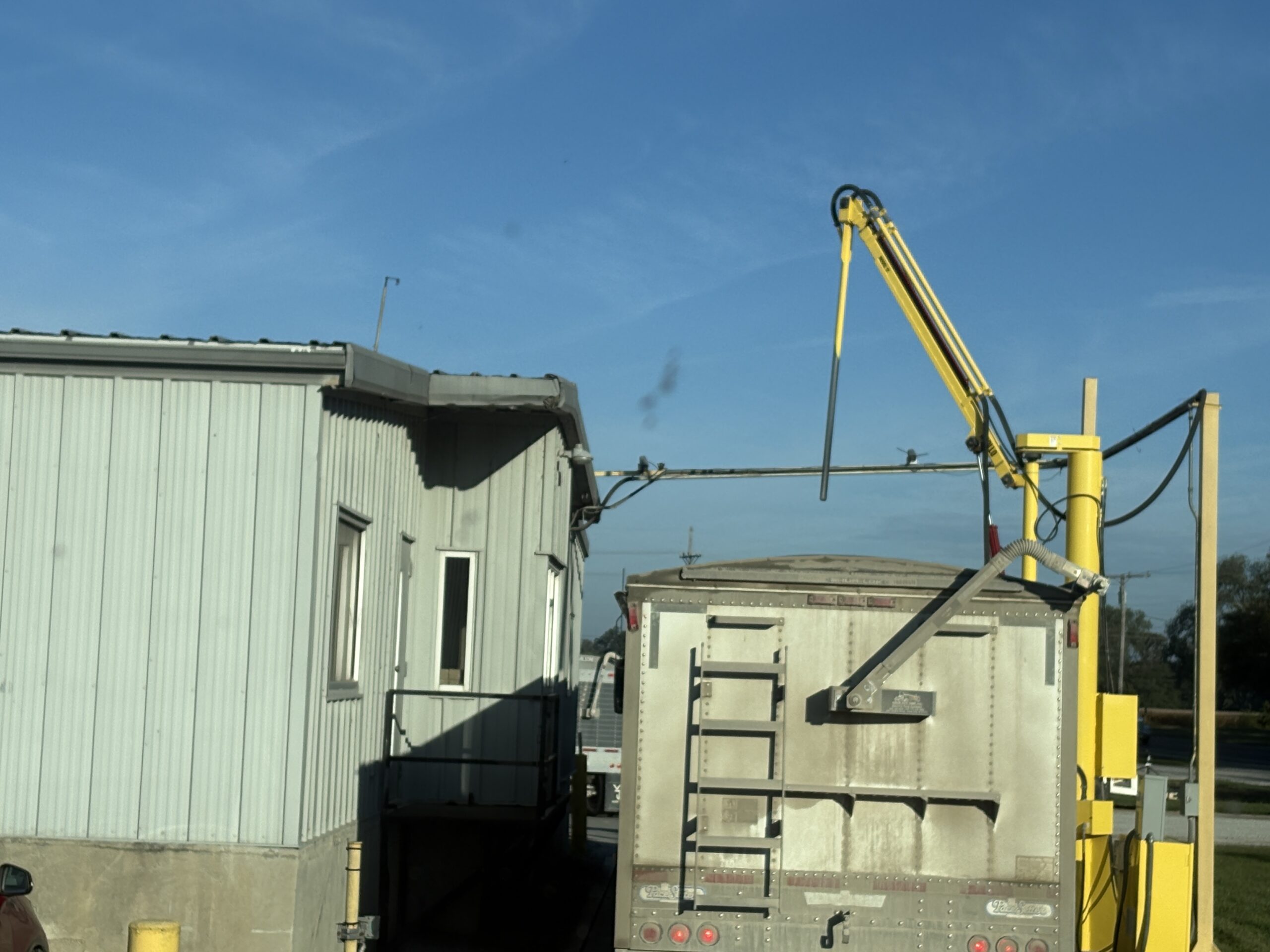 Scale at grain elevator